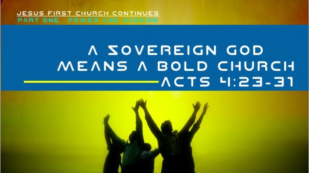 A Sovereign God Means a Bold Church episode artwork