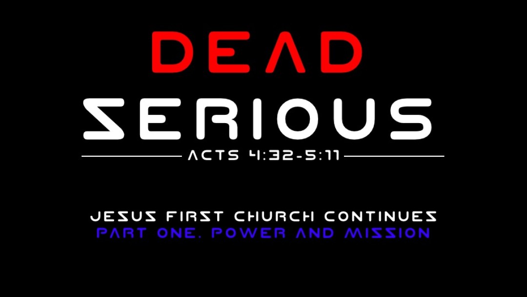 Dead Serious episode artwork