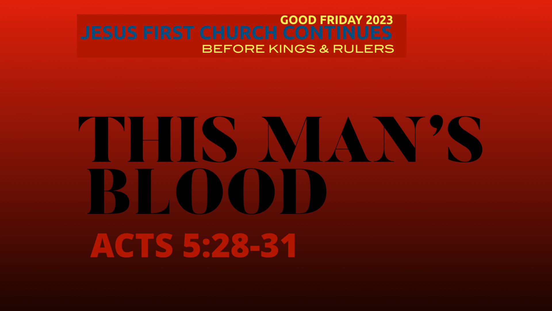 This Man's Blood - Audio episode artwork