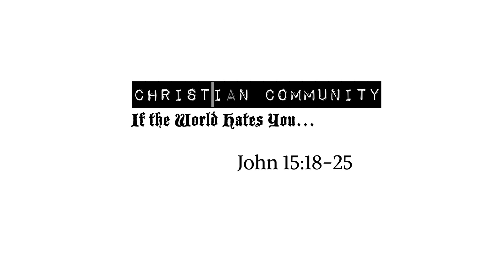 If the World Hates You episode artwork