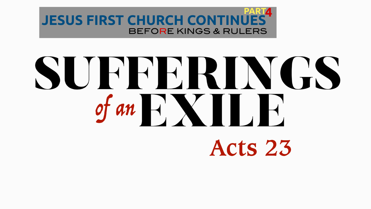 Sufferings of an Exile episode artwork
