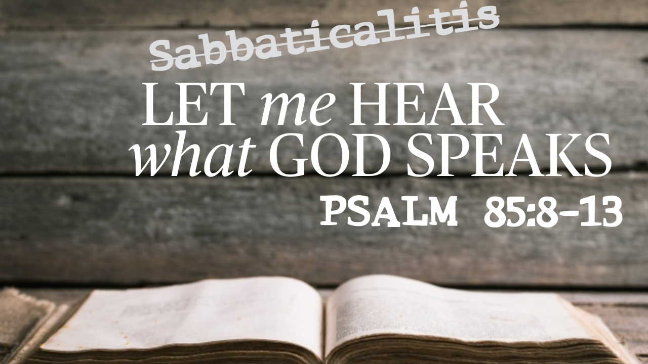Let Me Hear What God Speaks episode artwork