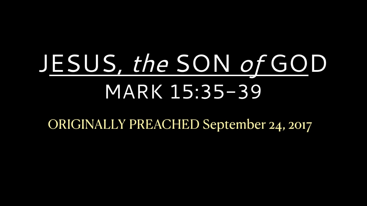 Jesus, the Son of God episode artwork
