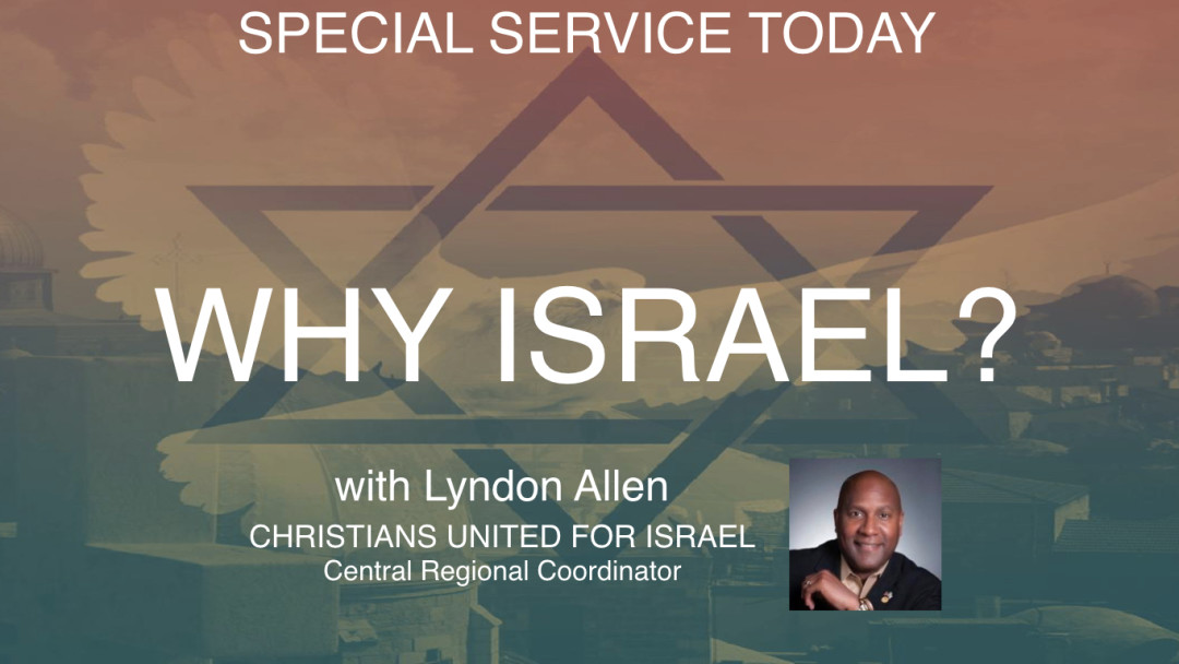 Why Israel? Lyndon Allen 9-15-19