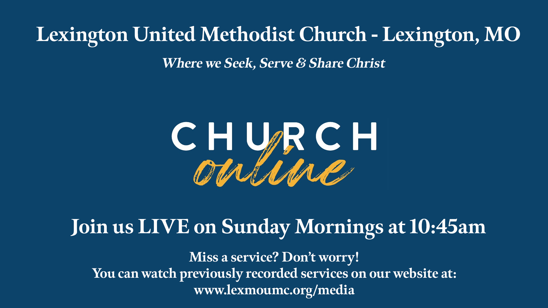 Lexington United Methodist Church logo