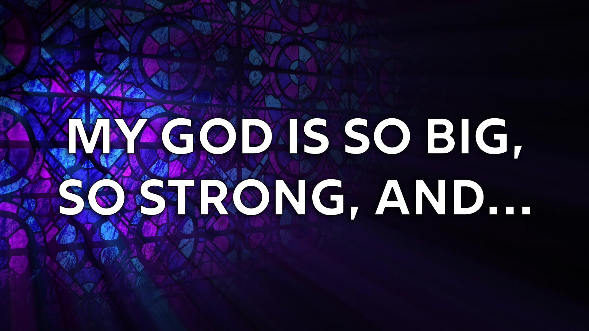 My God is So Big, So Strong, and… episode artwork