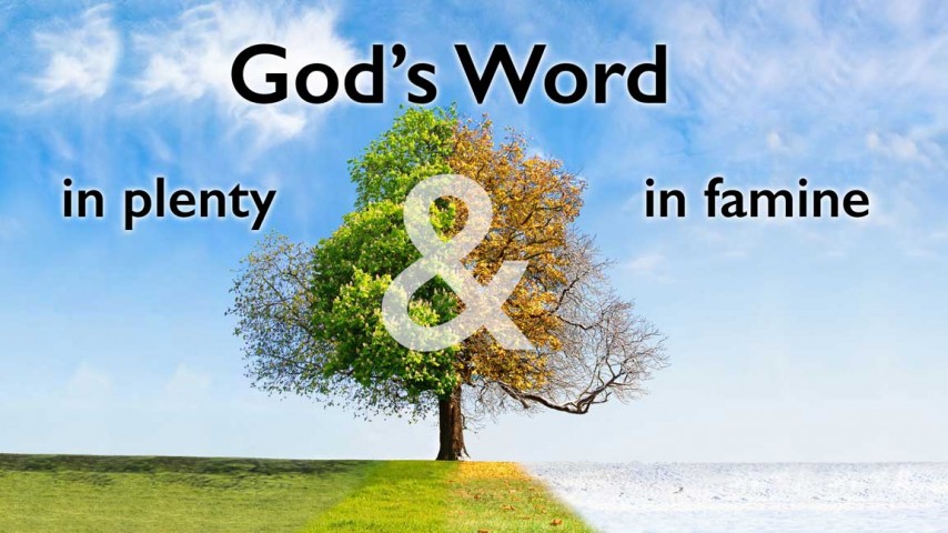 God's Word - In Plenty & In Famine episode artwork