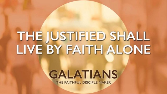 The Justified Shall Live by Faith Alone episode artwork