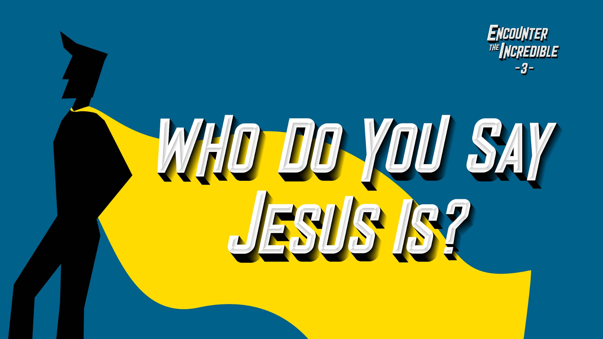 Who Do You Say Jesus Is? episode artwork