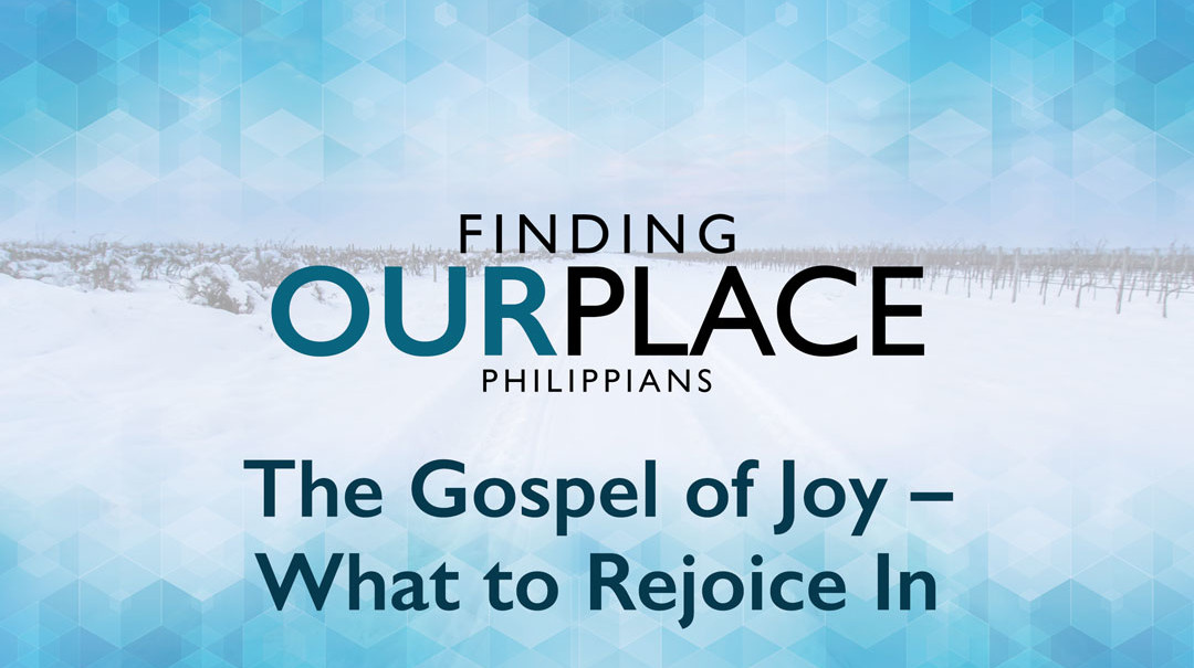 The Gospel of Joy – What to Rejoice In episode artwork