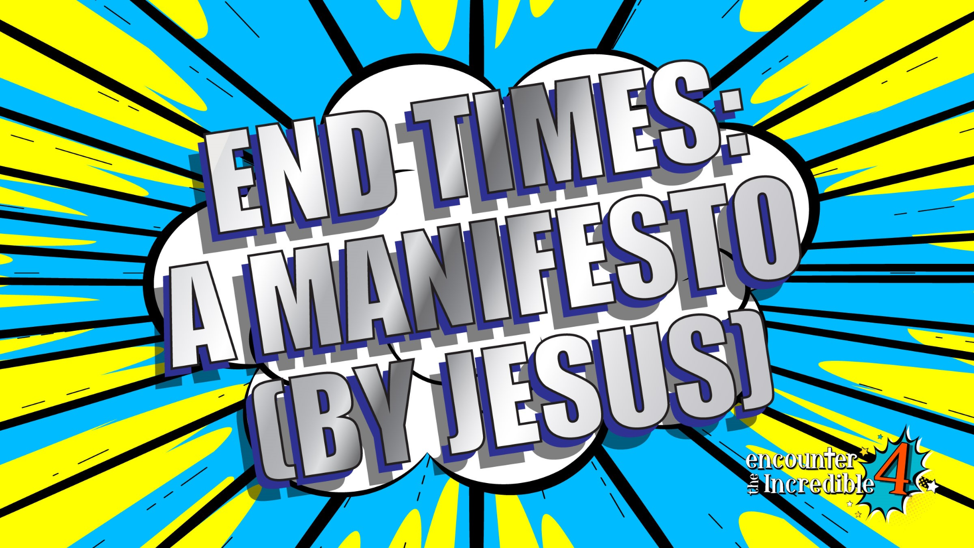 End Times Manifesto (by Jesus) episode artwork