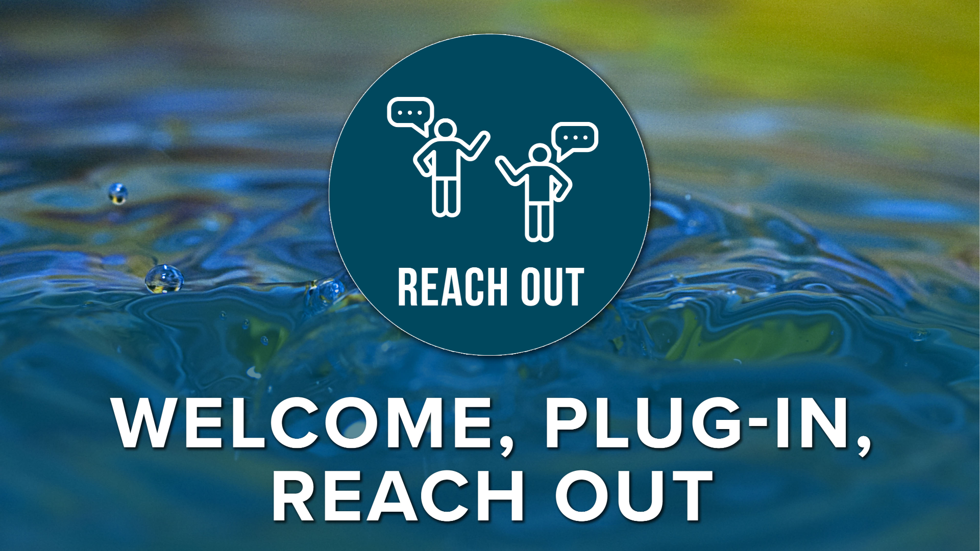 Welcome, Plug-in, Reach Out episode artwork
