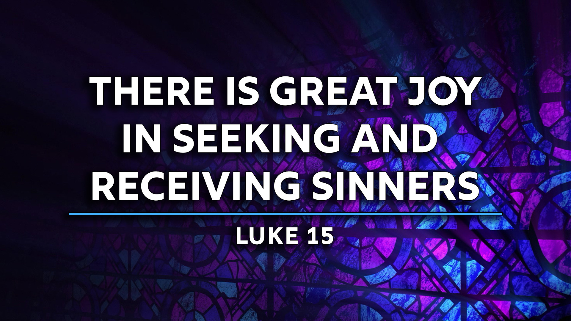 The Joy of Seeking and Receiving Sinners episode artwork