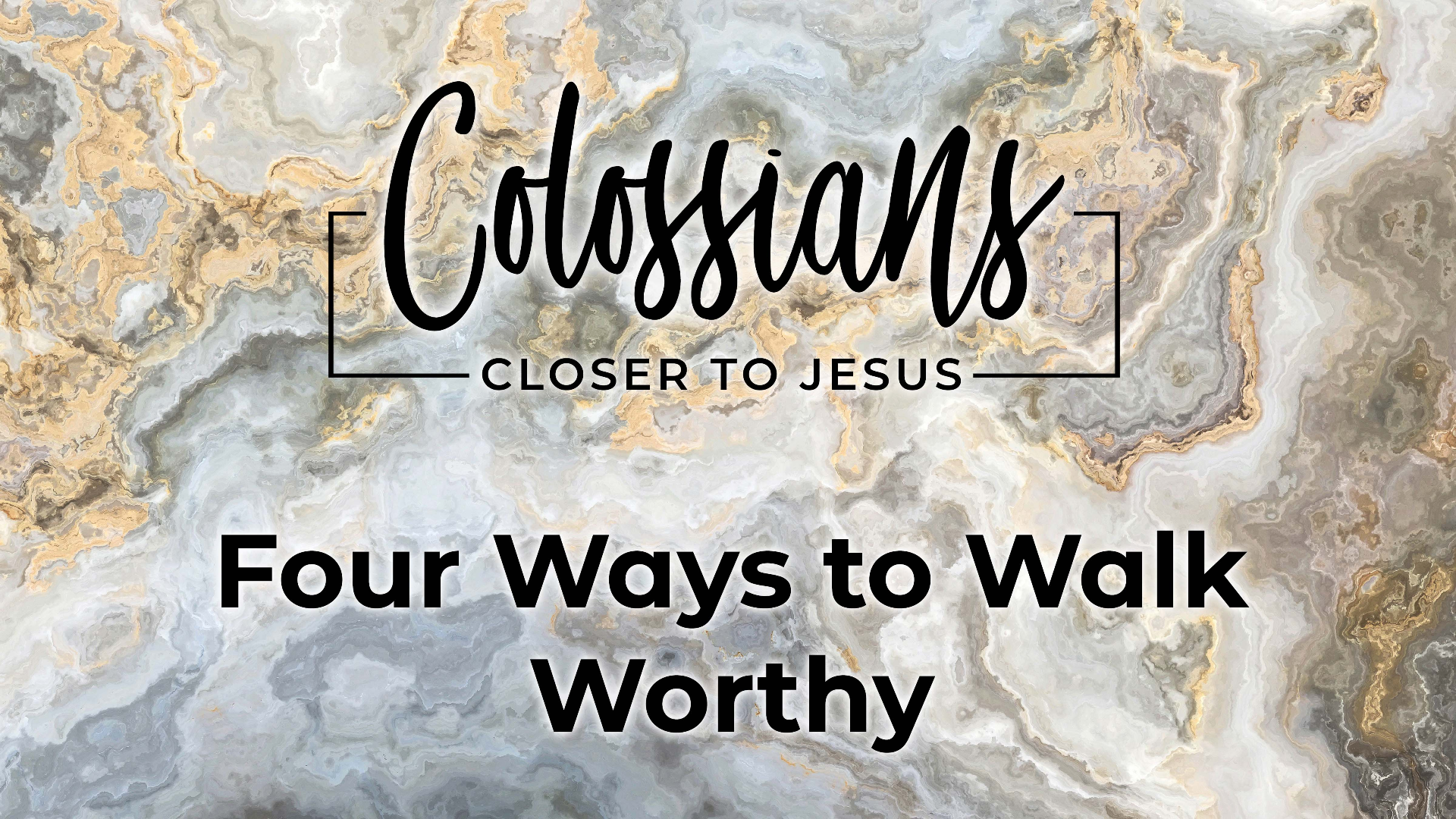 Four Ways to Walk Worthy episode artwork