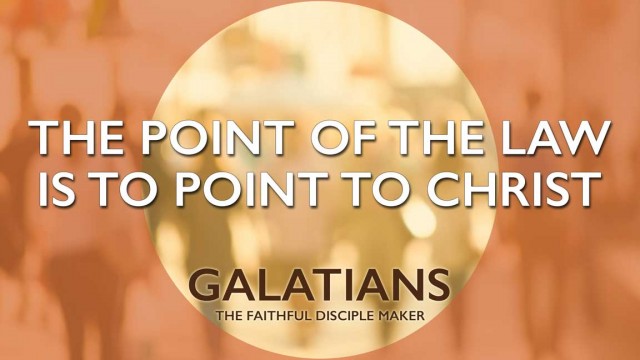 The Point of the Law is to Point to Christ episode artwork