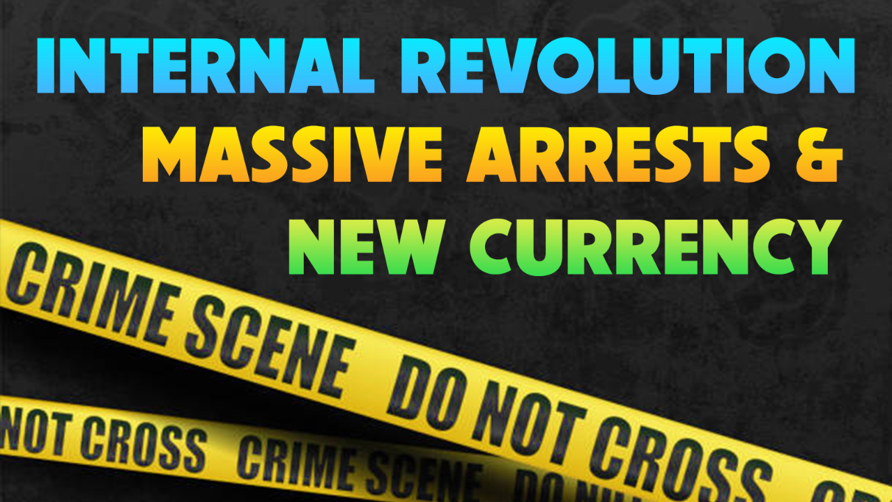 Internal Revolution, Massive Arrests & New Currency 09/26/2025 - Audio episode artwork