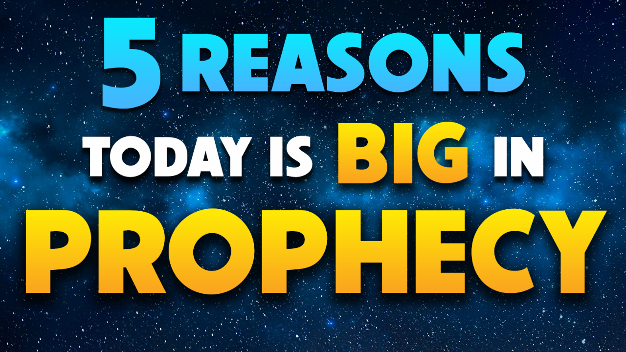 5 Reasons Today is BIG in PROPHECY 10/14/2025 - Video episode artwork