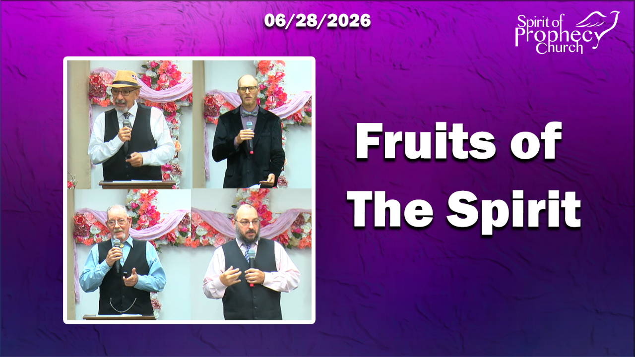 Spirit of Prophecy Church – Sunday School 06/28/2026 - Video episode artwork