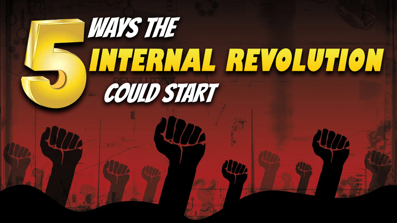 Five Ways the Internal Revolution could Start 06/09/2026 - Audio episode artwork
