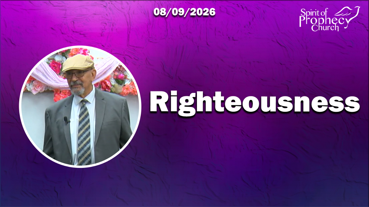 Spirit of Prophecy Church – Sunday School 08/09/2026 - Video