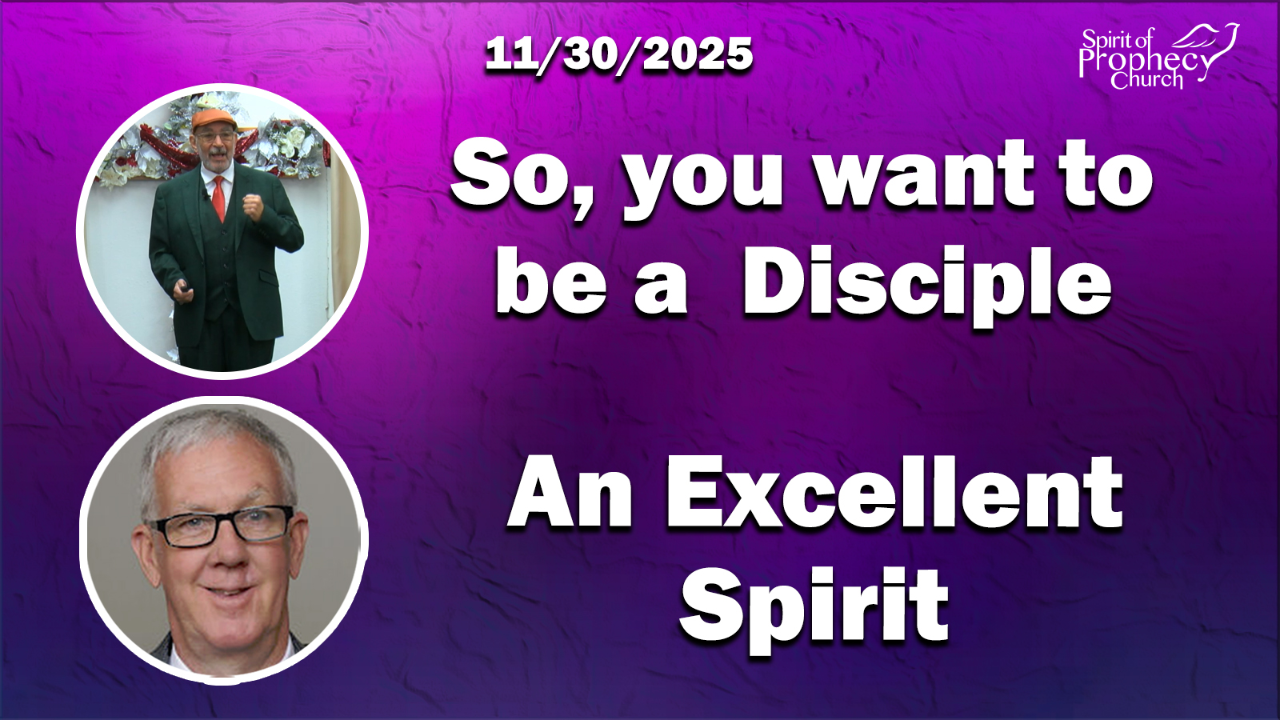 Spirit of Prophecy Sunday Service 11/30/2025 - Audio episode artwork
