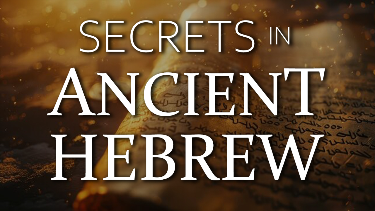 Secrets in Ancient Hebrew 03/05/2026 - Audio episode artwork