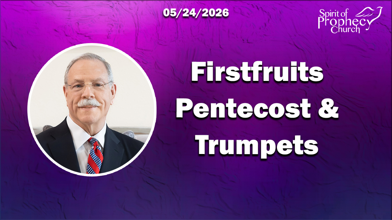 Spirit of Prophecy Sunday Service 05/24/2026 - Audio episode artwork