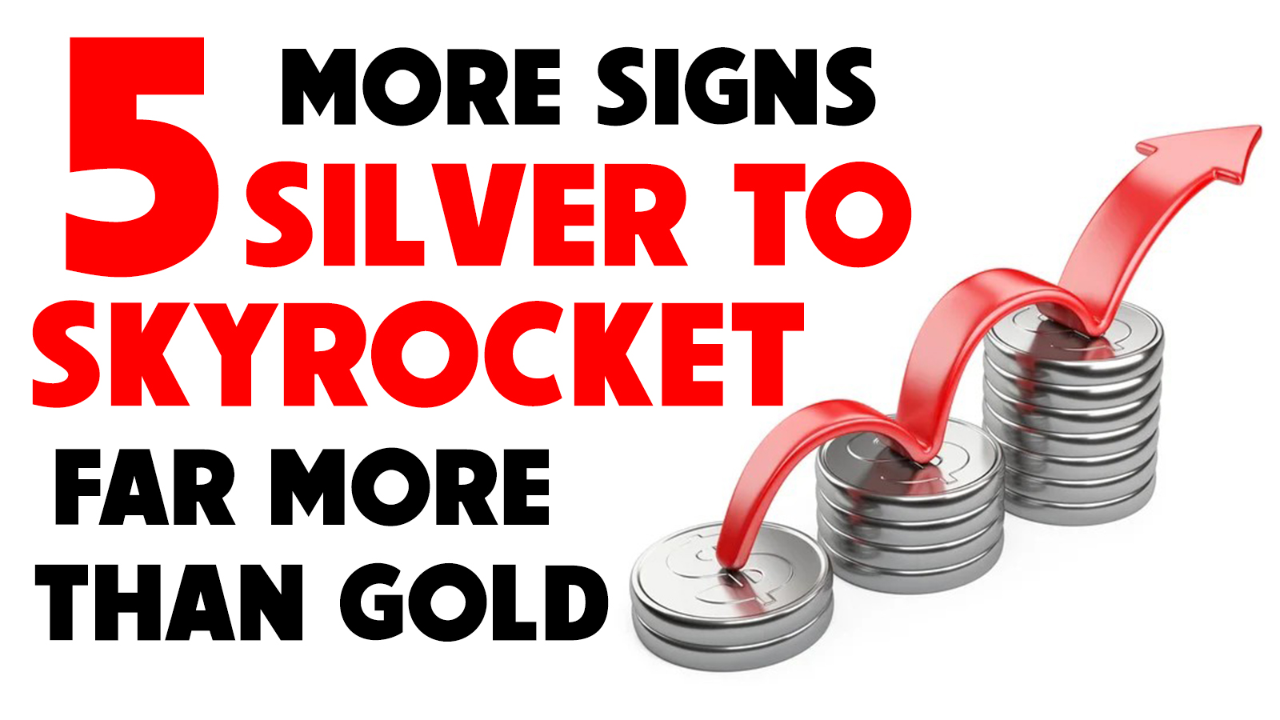 5 More Signs Silver to Skyrocket Far More than Gold 01/05/2026 - Video episode artwork