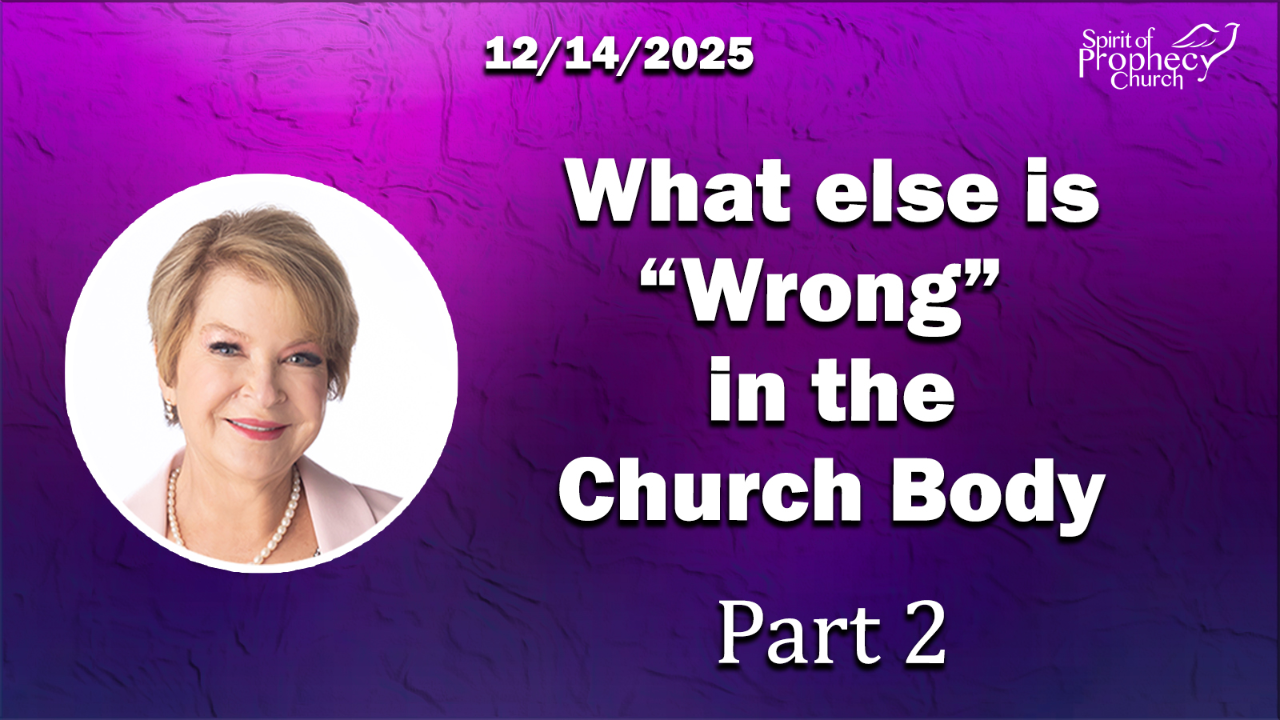 Spirit of Prophecy Sunday Service 12/14/2025 - Video episode artwork