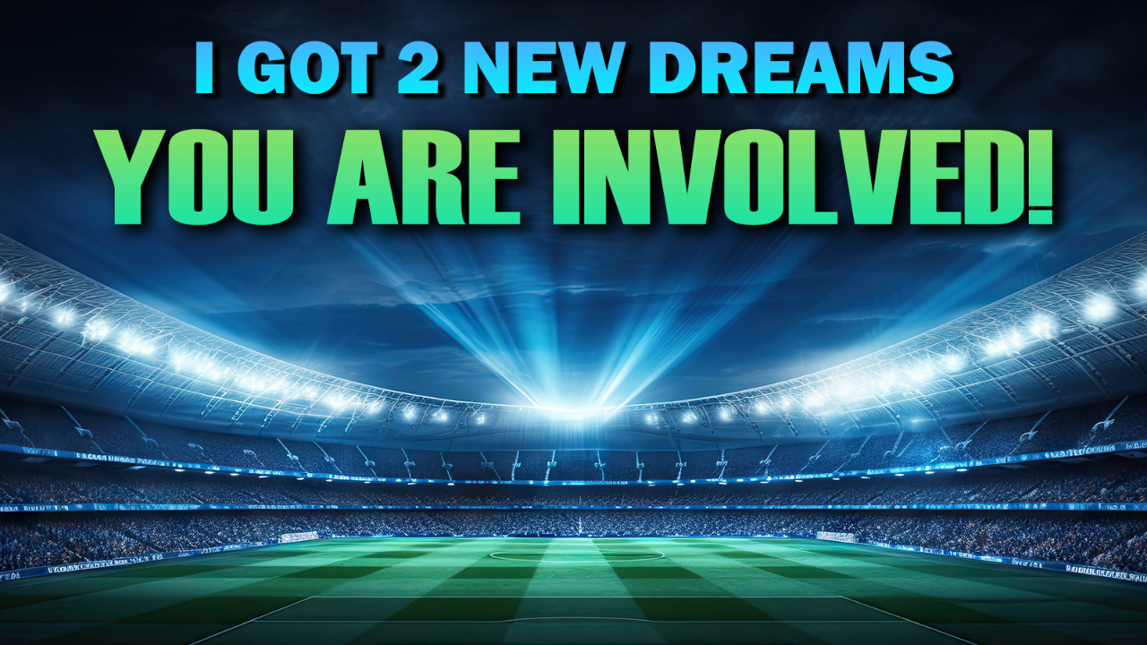 I Got 2 Dreams – You are Involved 09/01/2026 - Audio episode artwork