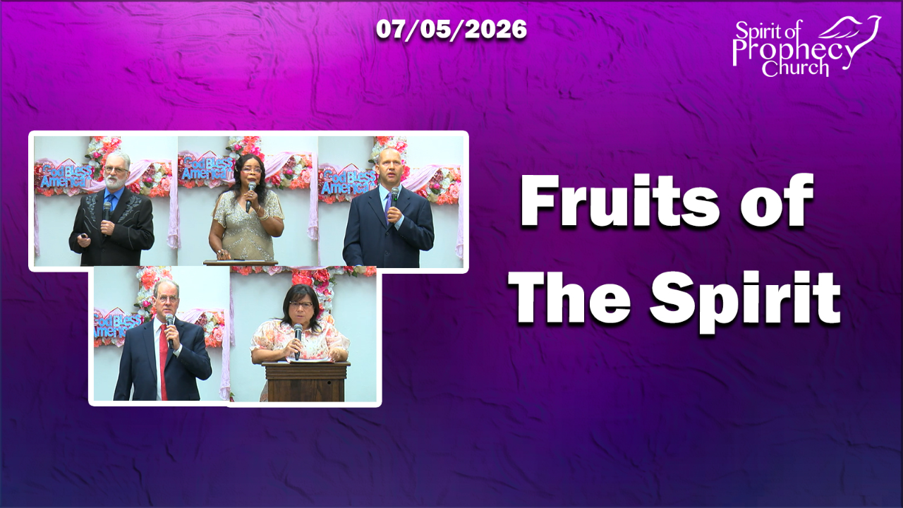 Spirit of Prophecy Church – Sunday School 07/05/2026 - Video episode artwork