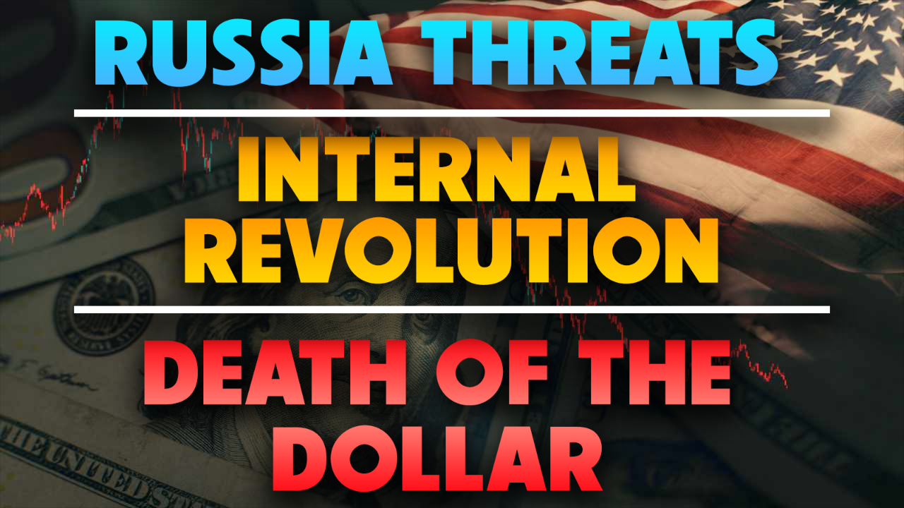 Russia Threats, Interval Revolution & Death of the Dollar 10/16/2025 - Audio episode artwork