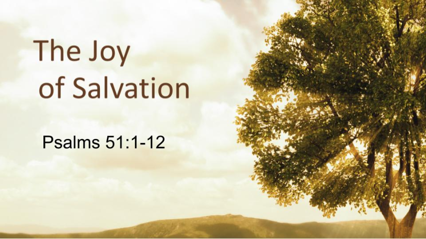 Joy of Salvation