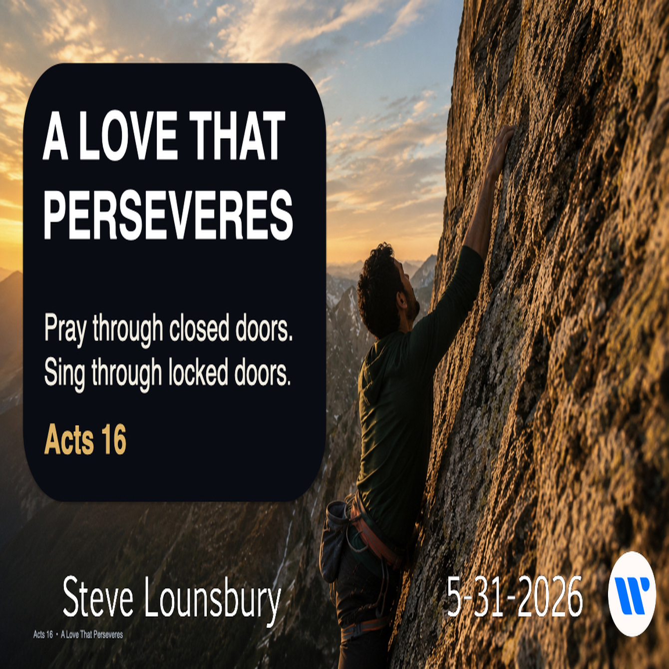 A Love that Perseveres - Audio episode artwork