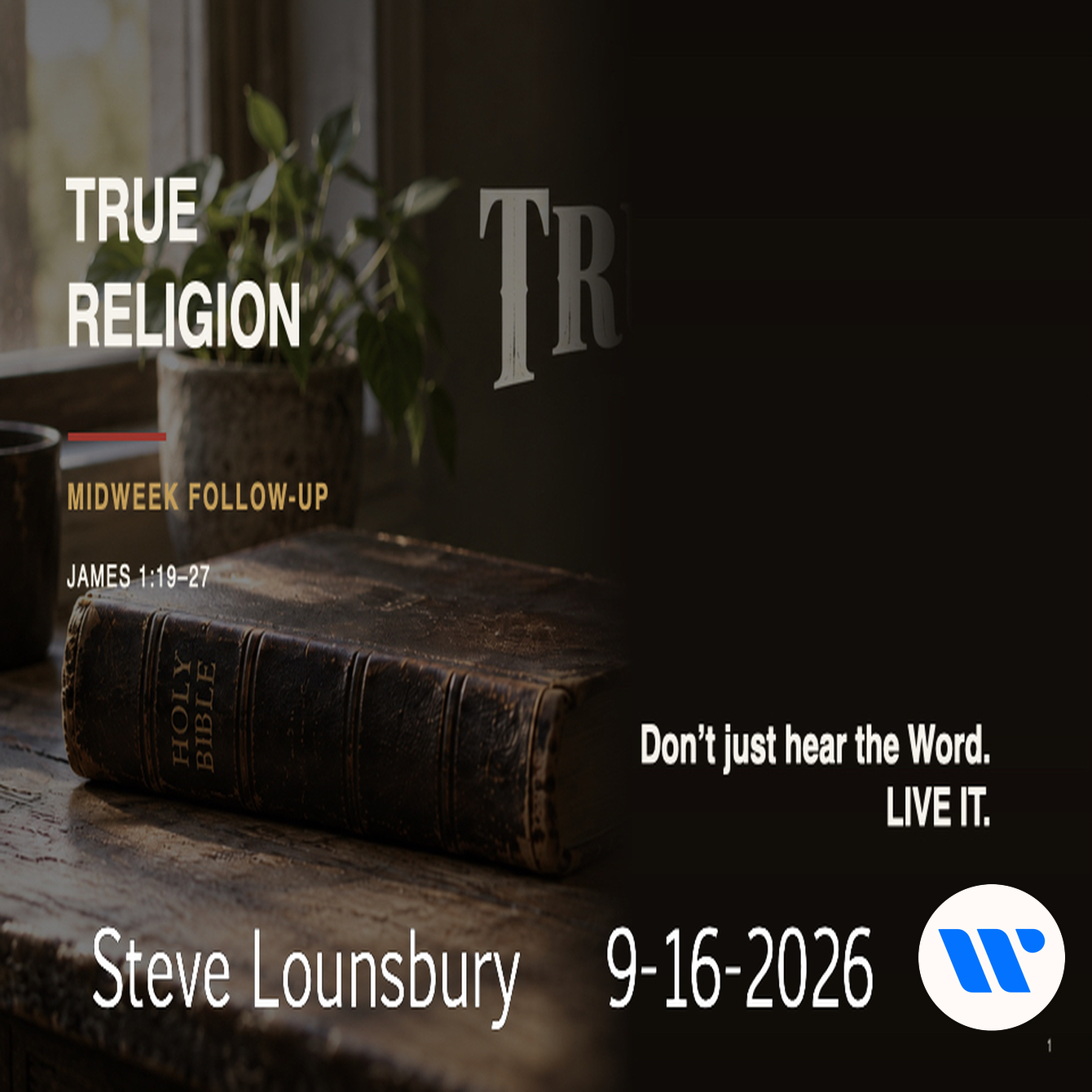 True Religion_Midweek - Audio episode artwork