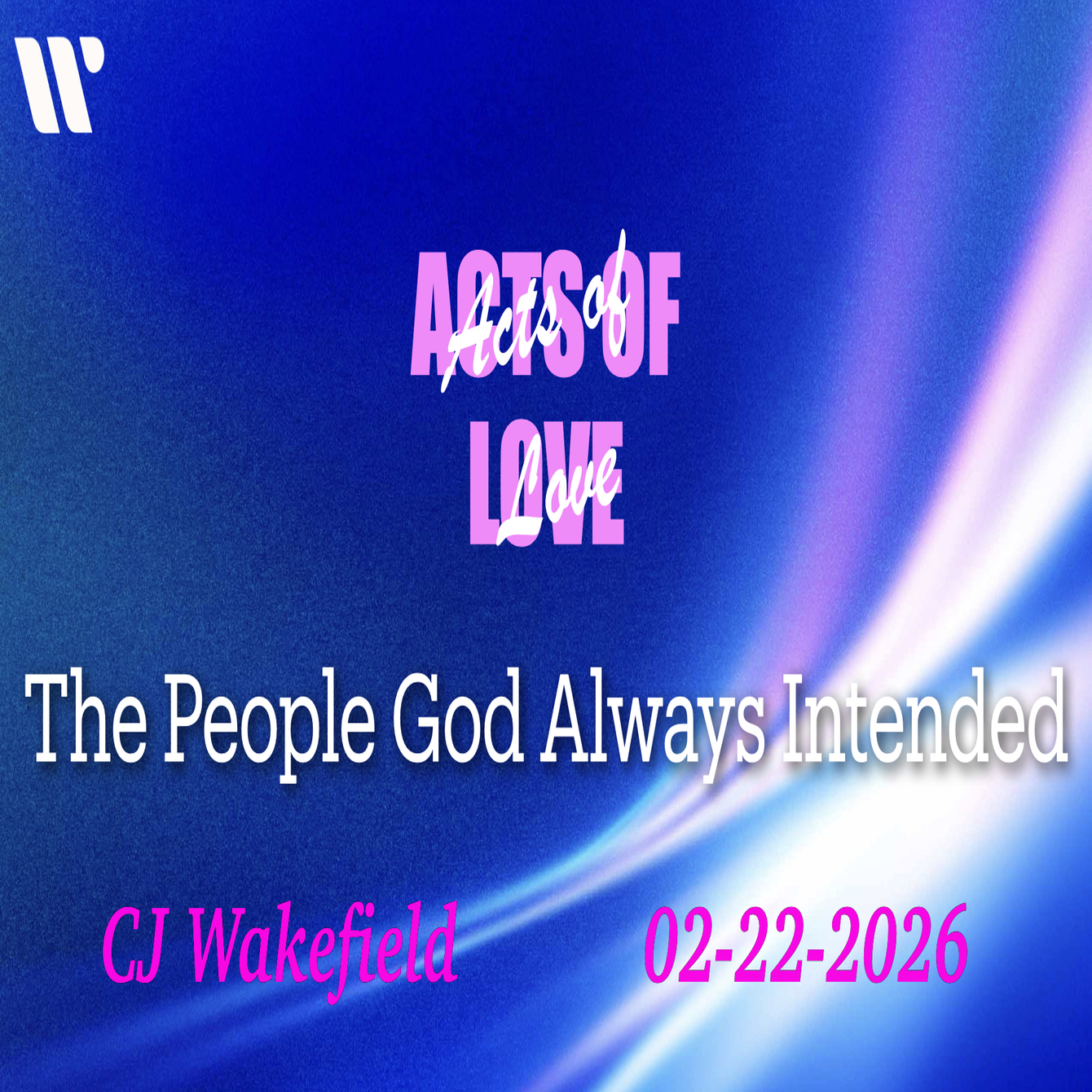 The People God Always Intended - Audio episode artwork