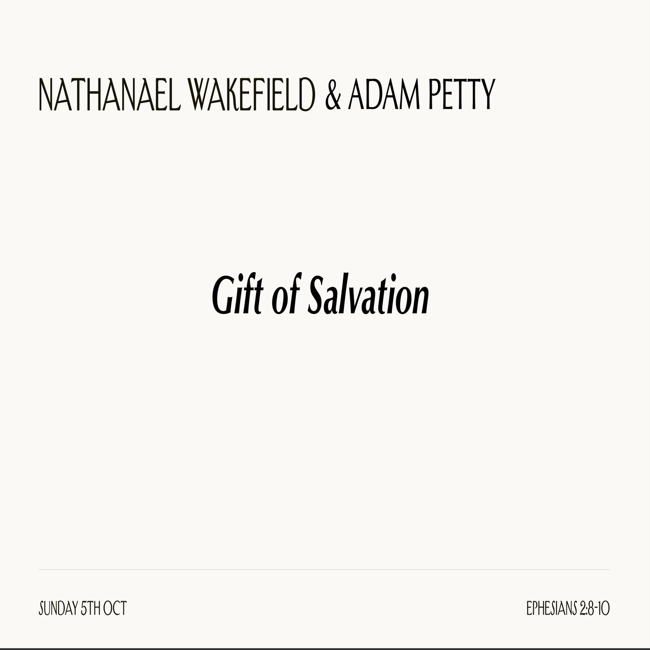 Gift of Salvation - Audio episode artwork