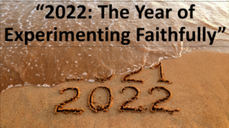 2022 The Year of Experimenting Faithfully - Audio episode artwork