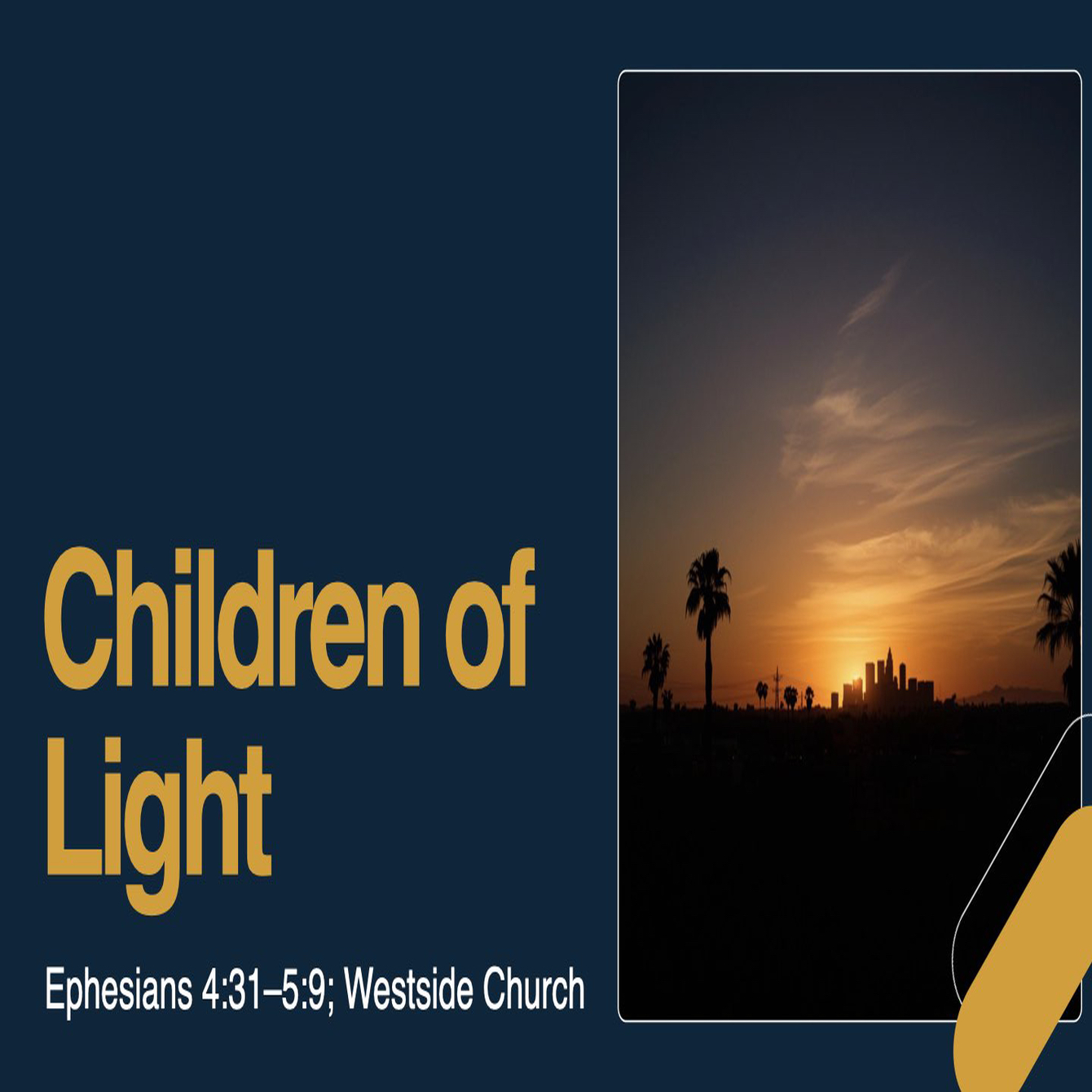 Children of Light - Audio episode artwork