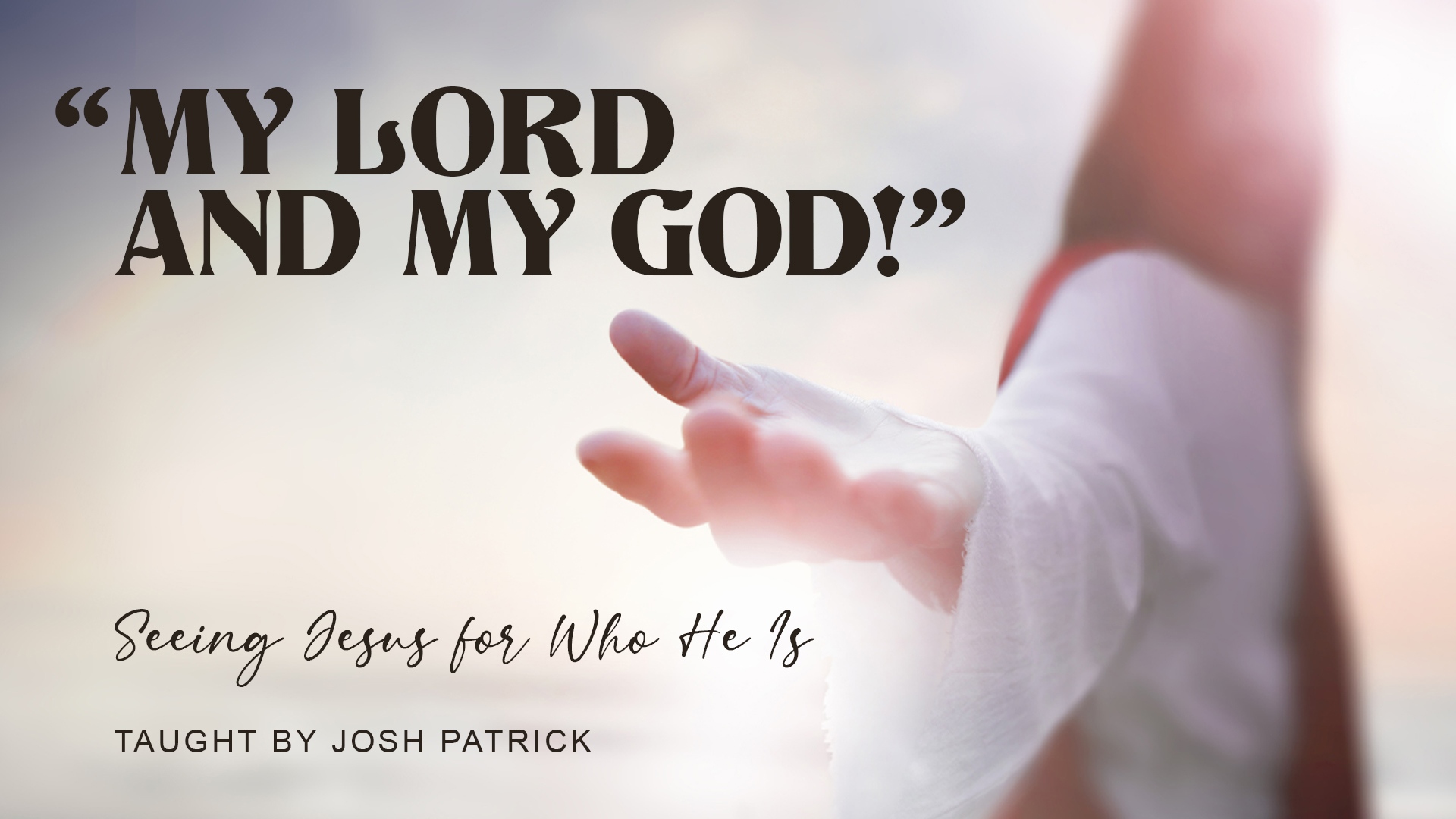 My Lord and My God - Audio episode artwork