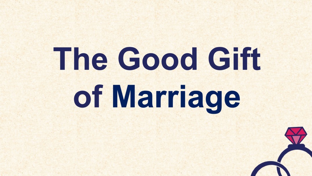 The Good Gift of Marriage episode artwork