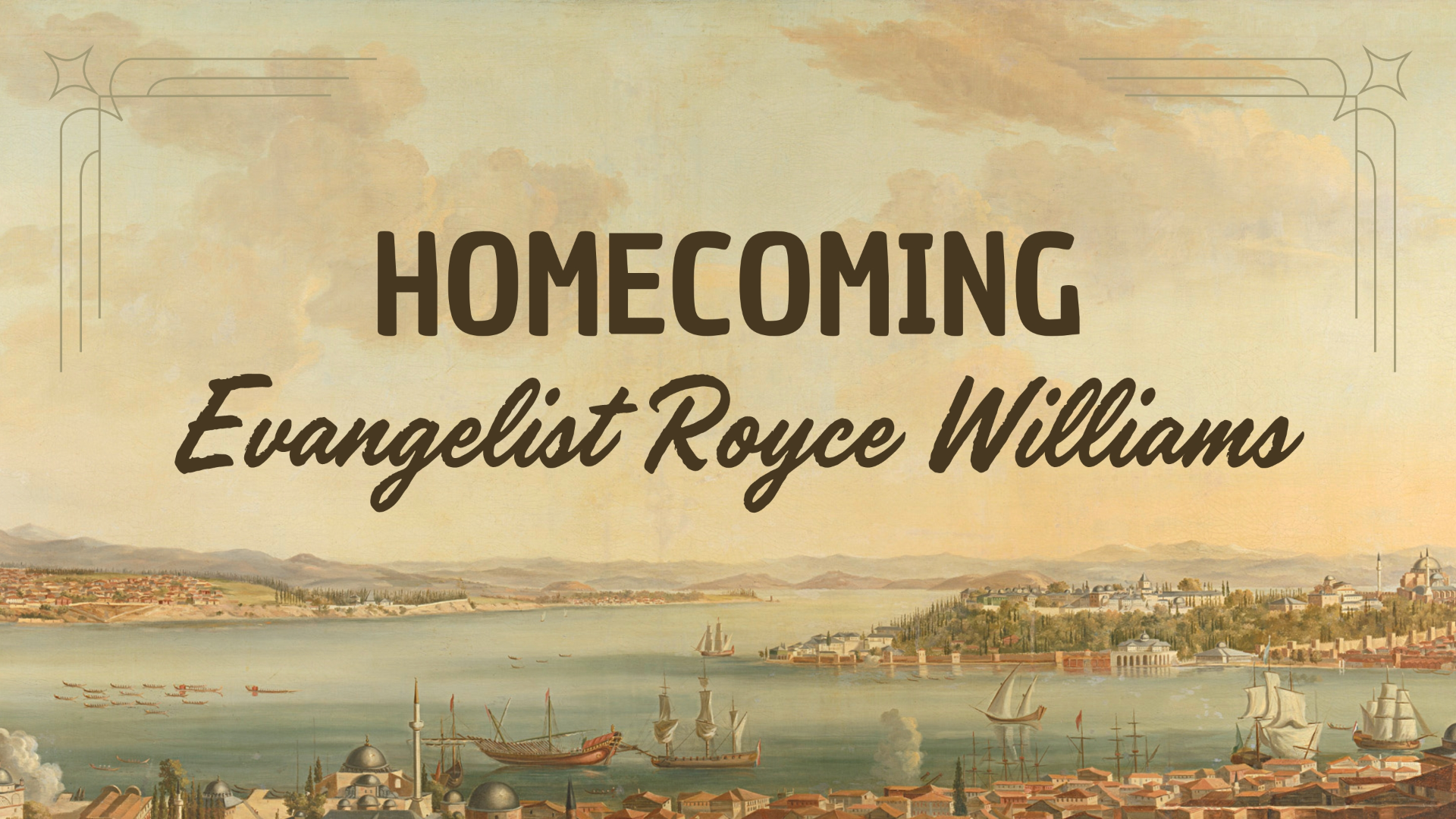 Homecoming with Evangelist Royce Williams episode artwork