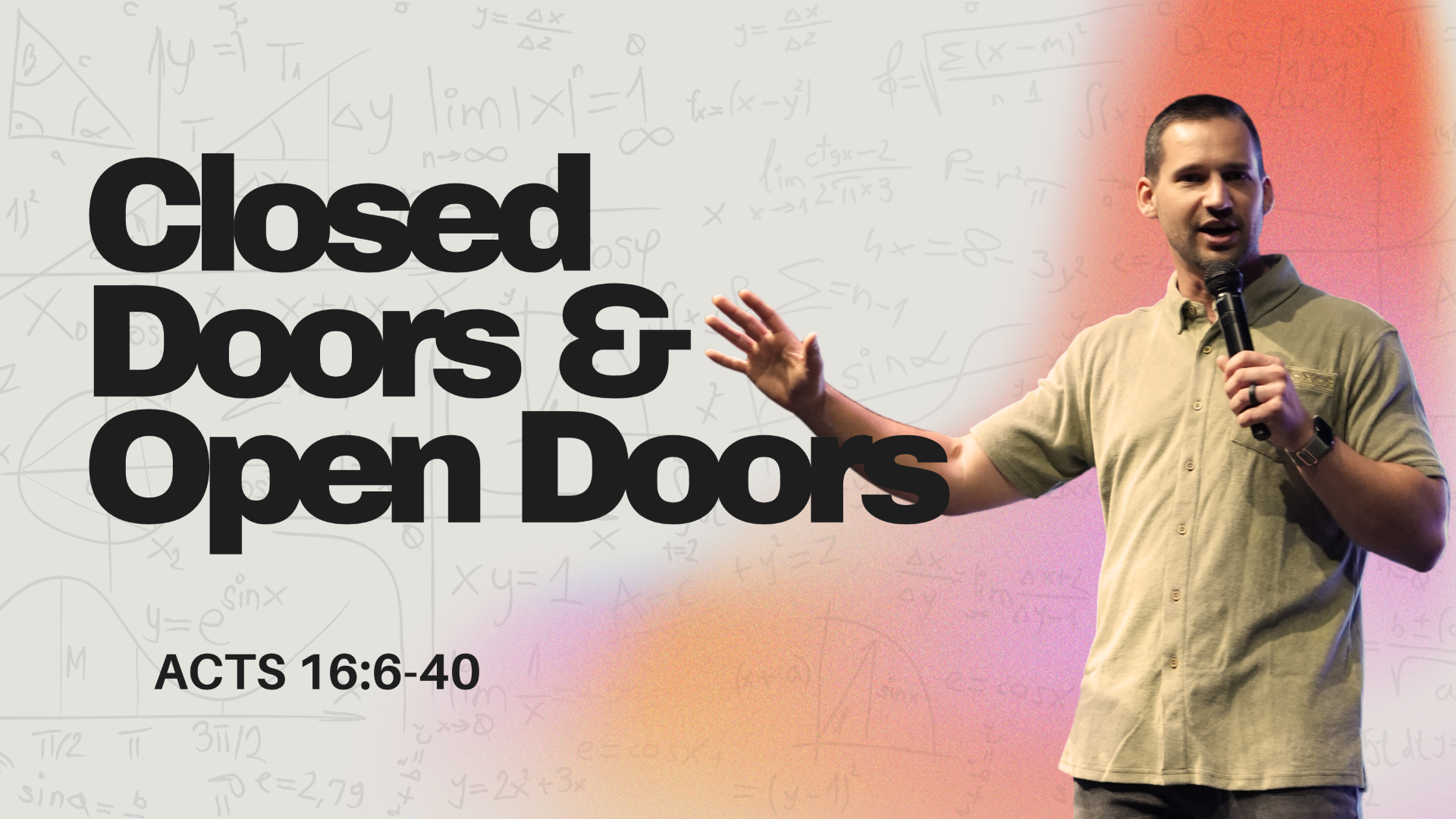 Closed Doors & Open Doors - Audio episode artwork