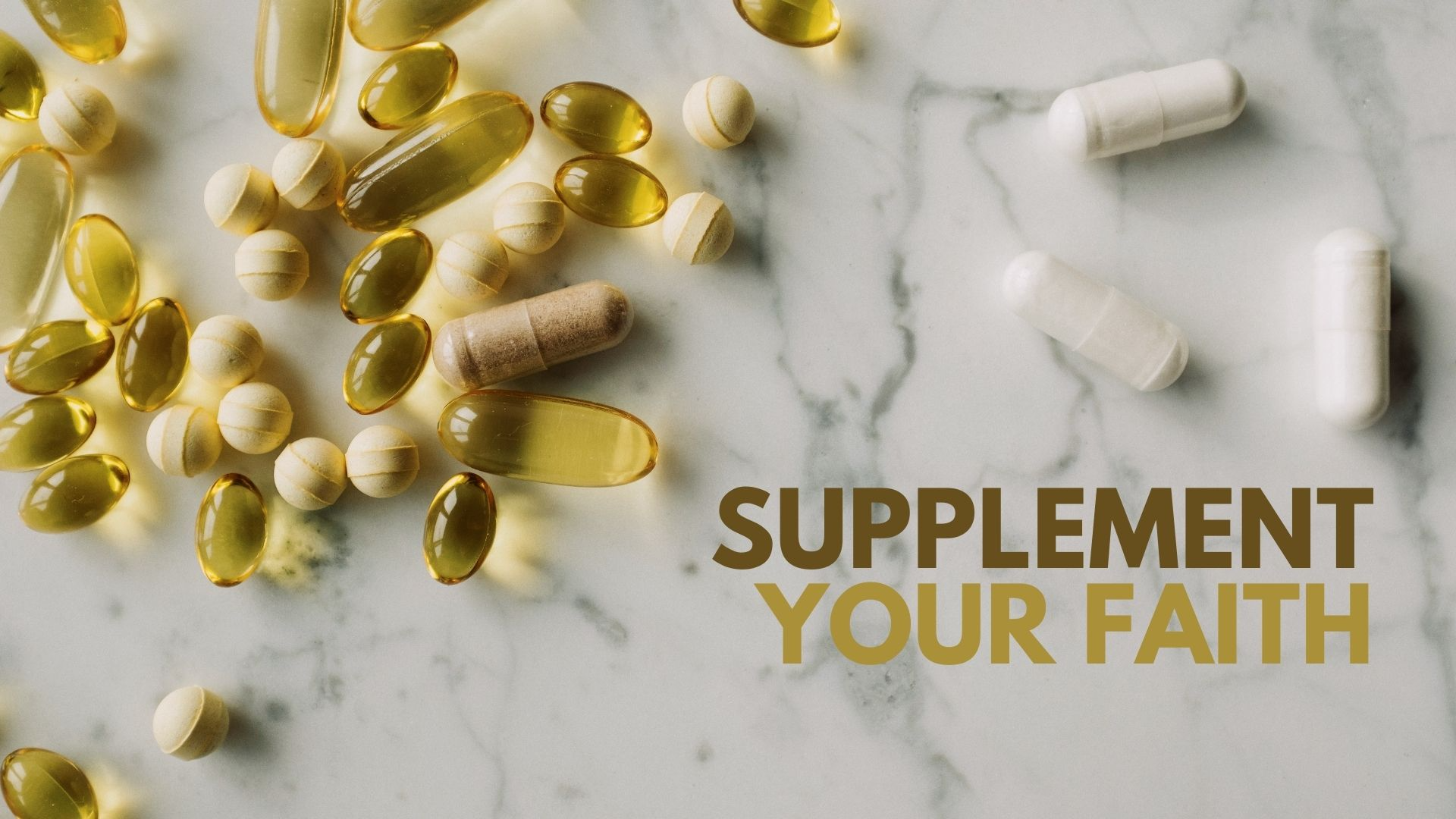 Supplement Your Faith - Audio episode artwork