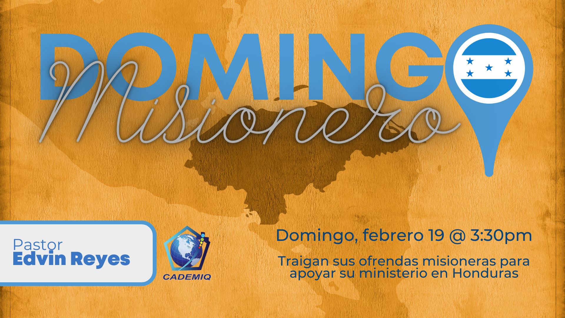 Domingo Misionero - Pastor Edvin Reyes de Guatemala episode artwork