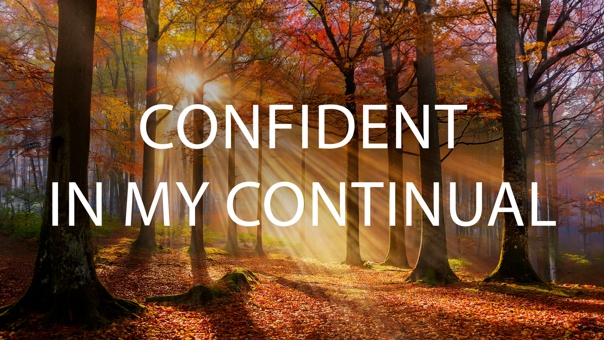 Confident In My Continual - Audio episode artwork
