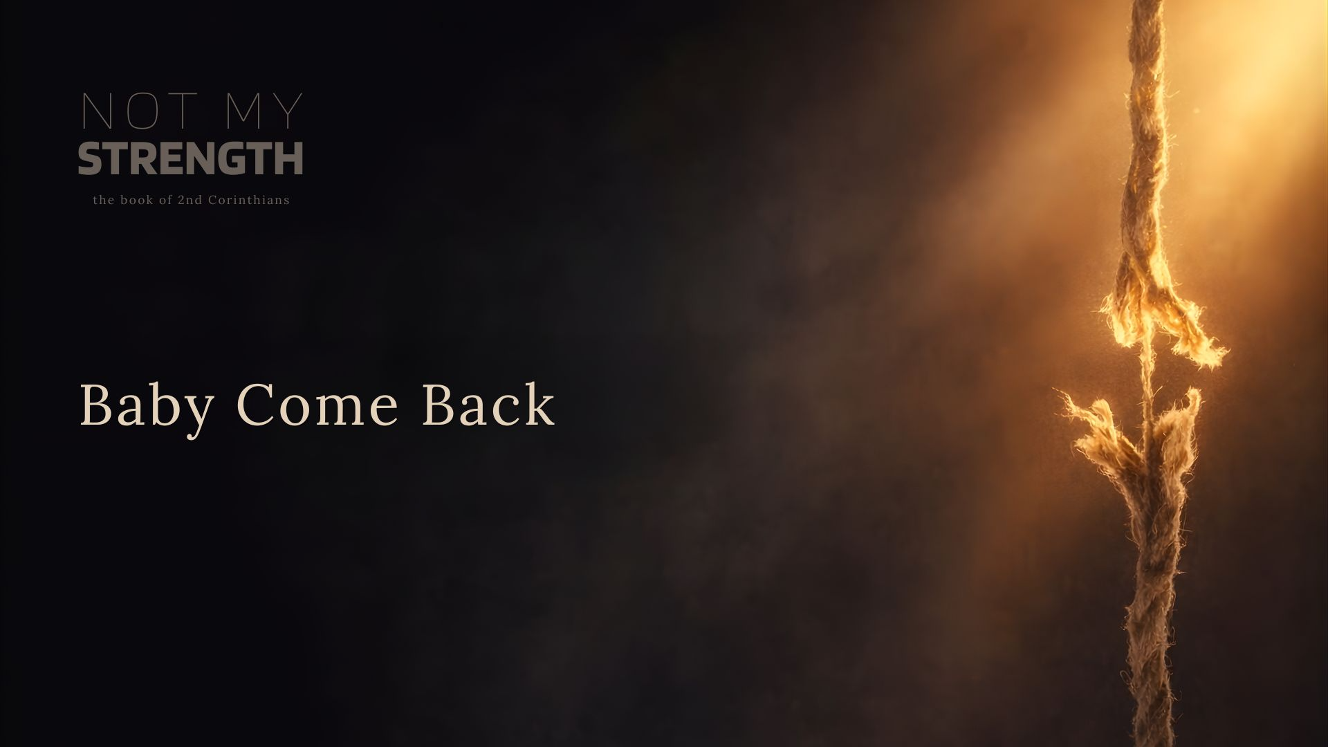 Baby Come Back episode artwork