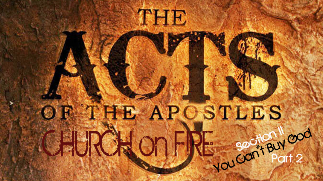 Acts: You Can't Buy God episode artwork