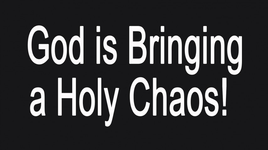 God is Bringing a Holy Chaos 2 episode artwork