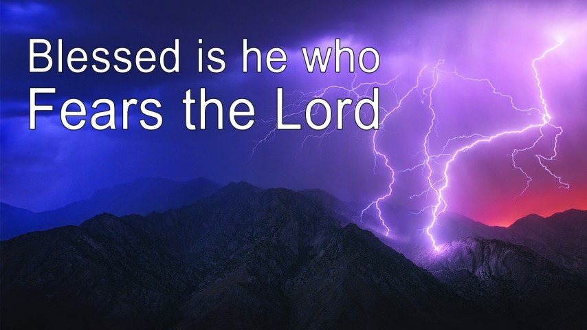 Blessed is He Who Fears the Lord episode artwork